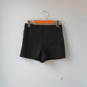 Talula (Aritzia) Black Elastic Tight Shorts